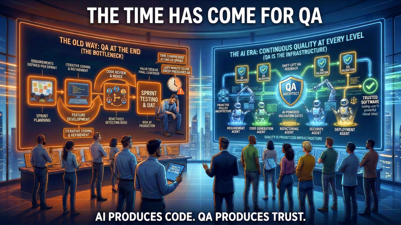 The Time Has Come for QA